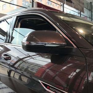 Накладки на зеркала узкие хромированные для Volkswagen Teramont Atlas 2018-